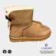 UGG MINI BAILEY BOW CHESTNUT